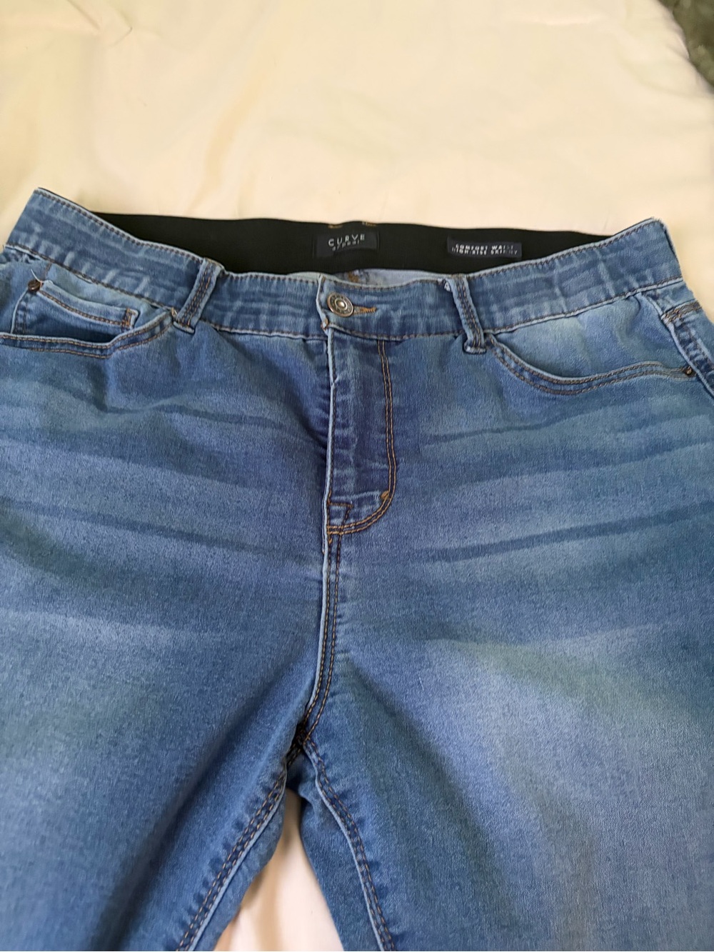Blue jeans women curve appeal
